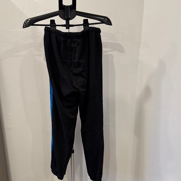 Aviator Nation 5 STRIPE SWEATPANTS - CHARCOAL - EUC Medium - Picture 6 of 7